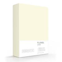 Romanette Romanette flanel laken ivoor 240x260 - thumbnail