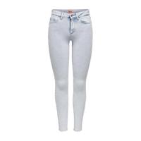 Only / Skinny jeans onlBlush Life Mid Raw Ankle BB REA298 in blauw - thumbnail
