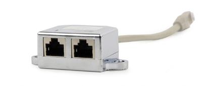 GEMBIRD Ethernet LAN-adapter op 2x RJ45 NCA-SP-02 (15m)