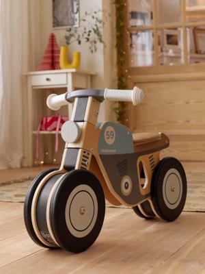 Motorfietsdrager FSC®-hout blauw