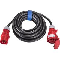 SIROX 366.525 Stroom Verlengkabel 32 A Zwart 25 m H07RN-F 5G 6 mm² Met fasewisselaar - thumbnail