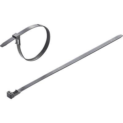 Weidmüller 1059210000 CB-R 200/7.5 BLACK Kabelbinder 200 mm 7.5 mm 100 stuk(s) Weidmüller 1059210000 CB-R 200/7.5 BLACK Kabelbinder 200 mm 7.5 mm 100 stuk(s)