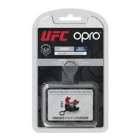 Opro 791004 UFC Silver Superior Fit Mouthguard - Black-Red - JR - thumbnail