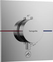 Hansgrohe ShowerSelect Comfort E thermostaat inbouw voor 1 functie en extra uitgang, chroom - thumbnail