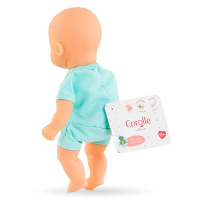 Corolle mini bad babypop - blauw, 20cm Corolle mini bad babypop - blauw, 20cm
