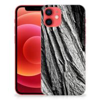Bumper Hoesje iPhone 12 Mini Boomschors Grijs - thumbnail