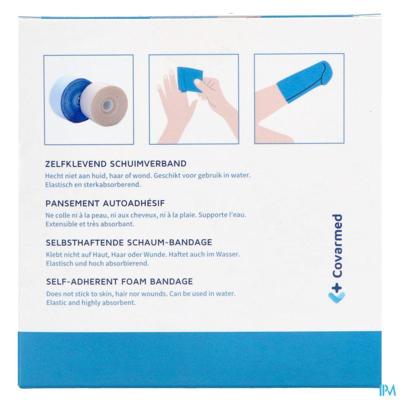 Covasoft Verband Blauw 6cmx4,5m Covarmed