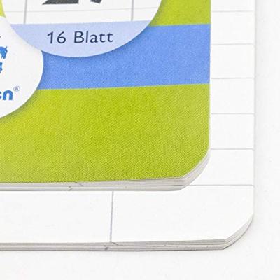 Ursus Classic 608592020 Collegeblok Rood DIN A5 Geruit Aantal paginas: 160