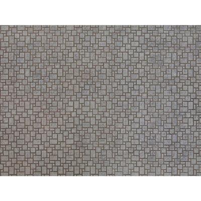 NOCH 0056722 Universeel Kartonnen 3D-plaat Moderne straatstenen