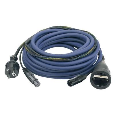 DAP Audio Power & signaal kabel 10m schuko