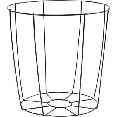 Creativ Company Lampenkap, h: 20 cm, d 15,5-20 cm, zwart, 1 stuk