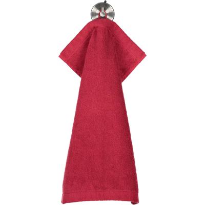 Cawö Cawo Lifestyle Uni Gezichtsdoekje Bordeaux