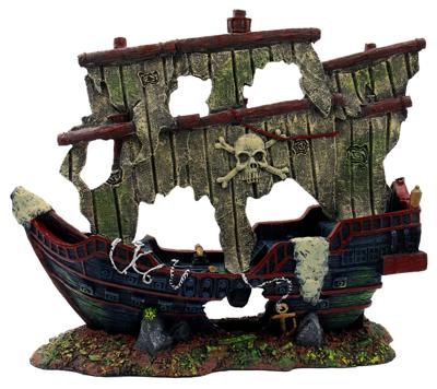 Superfish Scheepswrak l 35x14x31cm Superfish Scheepswrak l 35x14x31cm