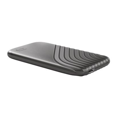 WD My Passport 2 TB Externe SSD harde schijf (2,5 inch) USB-C Grijs WDBAGF0020BGY-WESN