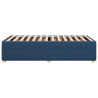 Bedframe zonder matras 120x190 cm stof blauw - thumbnail