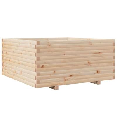Plantenbak 100x100x49,5 cm massief grenenhout