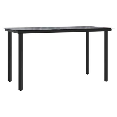 5-delige Tuinset met kussens poly rattan grijs