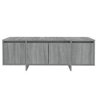Tv-meubel 120x30x40,5 cm bewerkt hout grijs sonoma eikenkleurig - thumbnail
