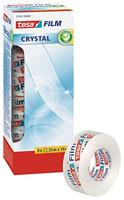 Tesafilm Crystal, ft 33 m x 19 mm, toren met 8 rollen - thumbnail
