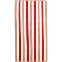 Cawö Cawö Coast Douchelaken rot/natur 70/140 - thumbnail