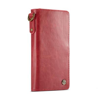 CaseMe voor Galaxy S9 PLUS Crazy Horse textuur magnetische absorptie afneembare horizontale Flip leren beschermende Case Back Cover met Lanyard & kaar CaseMe voor Galaxy S9 PLUS Crazy Horse textuur magnetische absorptie afneembare horizontale Flip leren beschermende Case Back Cover met Lanyard & kaar