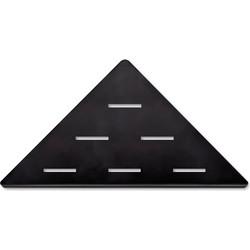 Looox corner shelf hoekplanchet - 30x22cm - zwart mat corner30mz Looox corner shelf hoekplanchet - 30x22cm - zwart mat corner30mz