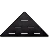 Looox corner shelf hoekplanchet - 30x22cm - zwart mat corner30mz - thumbnail