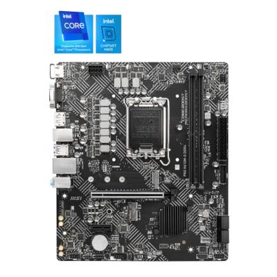 MSI PRO H610M-G DDR4 moederbord Intel H610 LGA 1700 micro ATX