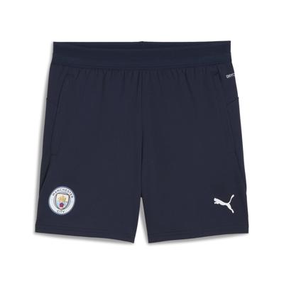 PUMA Manchester City Trainingsbroekje 2025-2026 Kids Donkerblauw Wit