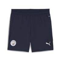 PUMA Manchester City Trainingsbroekje 2025-2026 Kids Donkerblauw Wit - thumbnail