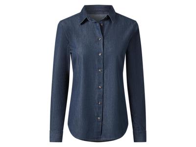 esmara Denim dames blouse (Donkerblauw, 38) esmara Denim dames blouse (Donkerblauw, 38)