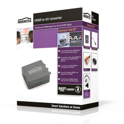 Marmitek Connect HA13 (HDMI-naar-RCA) Converter Zwart
