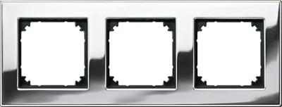 Merten 475339 Afdekking Frame System M Chroom 1 stuk(s)