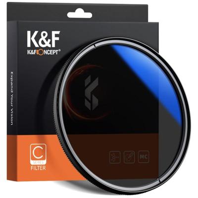 K&F Concept CPL filter met multi layer coating 49mm