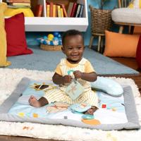 Disney speelkleed, WINNIE THE POOH - BRIGHT STARTS - Once Upon a Tummy Time - Houten activiteitenboog - Blauw - Newborns en + - thumbnail