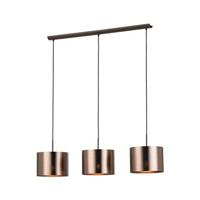 Stars of Light Pendant lampSaganto 1 with 3 copper caps - 39357 - thumbnail