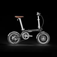 Eovolt elektrische vouwfiets morning 16 vintage v3 zwart - thumbnail