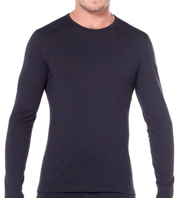 Icebreaker 200 Oasis LS Crewe Thermoshirt Heren Black S