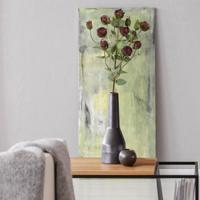 Kunst Trosrozentak 70 cm rood - thumbnail