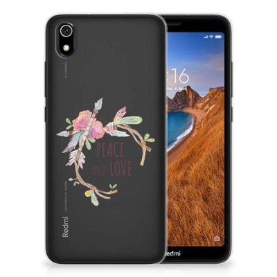 Xiaomi Redmi 7A Telefoonhoesje met Naam Boho Text Xiaomi Redmi 7A Telefoonhoesje met Naam Boho Text