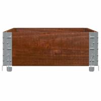 VidaXL Plantenbak 100x50 cm massief grenenhout bruin - thumbnail