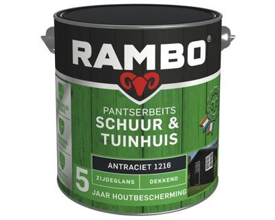 Pantserbeits schuur en tuinhuis zg dek 1216 2,5l Rambo - Rambo