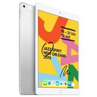 Refurbished iPad 2019 128 GB 4G Zilver Licht gebruikt - thumbnail