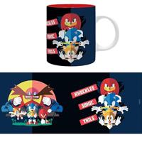 Sonic the Hedgehog Mug - Classic Sonic, Knuckles & Tails - thumbnail