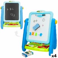 Dubbelzijdig krijtbord (4 Stuks) - thumbnail