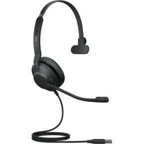 Jabra Evolve2 30 Headset Bedraad Hoofdband Kantoor/callcenter USB Type-A Zwart