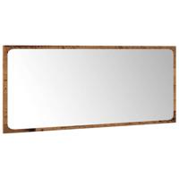 5-delige Badkamermeubelset bewerkt hout oud houtkleurig - thumbnail