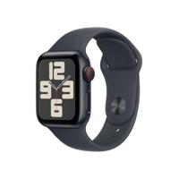 Apple Watch SE (2e gen.) GPS + Cellular 40 mm Smartwatch - Kast van middernacht aluminium - Middernacht sportbandje (M/L). Conditie en slaap bijhouden, ongelukdetectie, hartritme monitoren - thumbnail