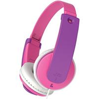 JVC HAKD7P kindertyphone met volumebegrenzing, verstelbare maat (roze/paars) - thumbnail