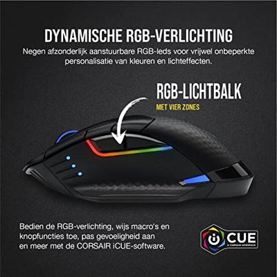 Corsair Dark Core RGB Pro SE gaming muis - thumbnail